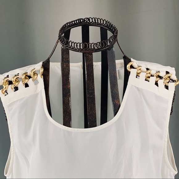 MICHAEL KORS Boat Chain Blouse - Picture 2 of 8